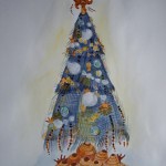 Модная елочка